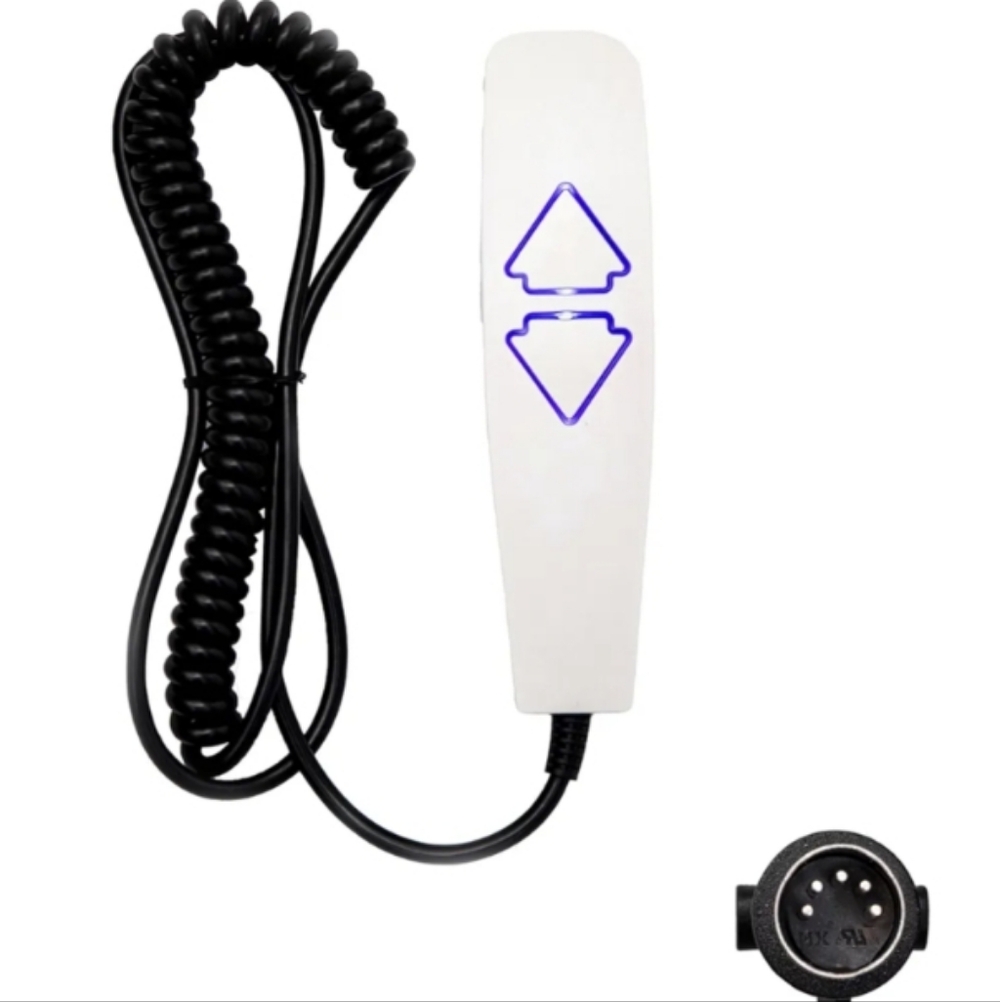 2 Button 5 Pin Prong Remote Handset Controller Hand Control Replacement
